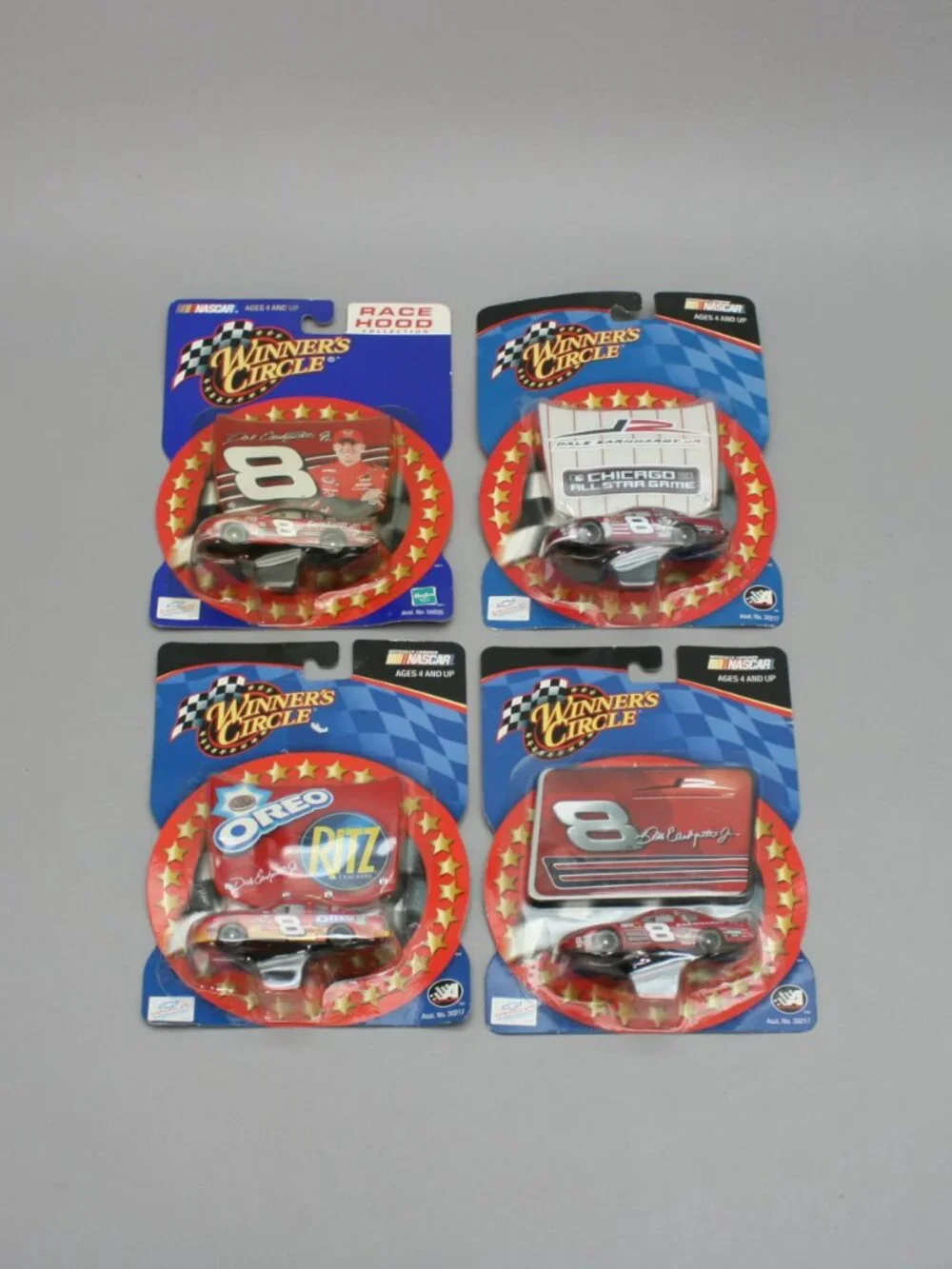 Lot 4 Dale Earnhardt Jr. Winners Circle Race Hood Nascar 1:64 Diecast Stock Cars